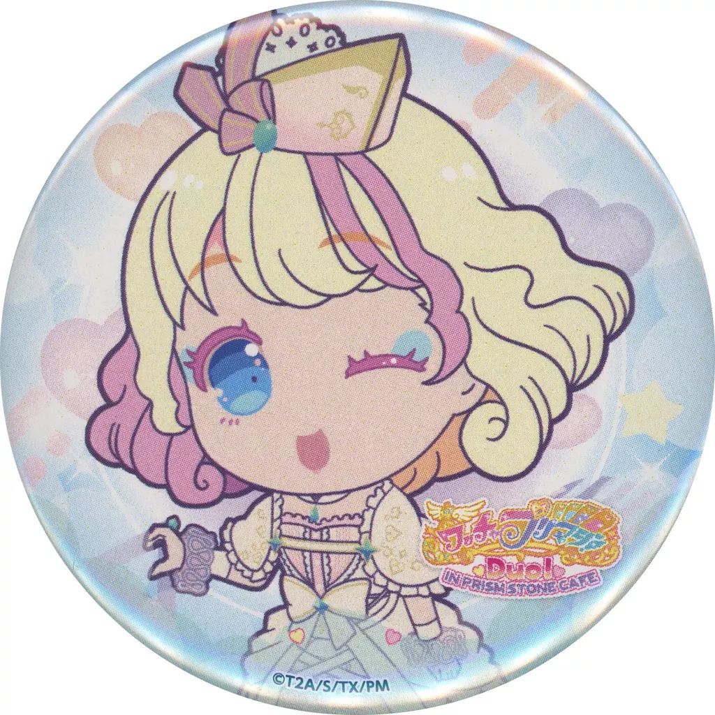 冬バーゲン☆】 ワッチャプリマジ！ 甘瓜みるき 缶バッジ AMO