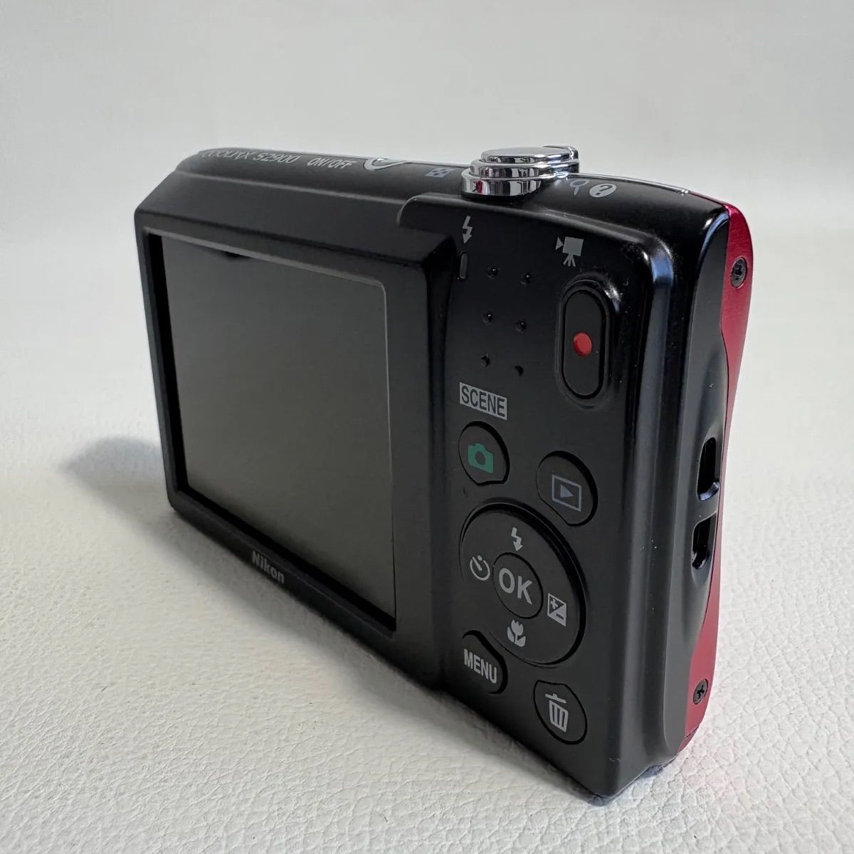 Nikon デジタルカメラ COOLPIX S2900 5倍ズーム 2005万画素 レッド 