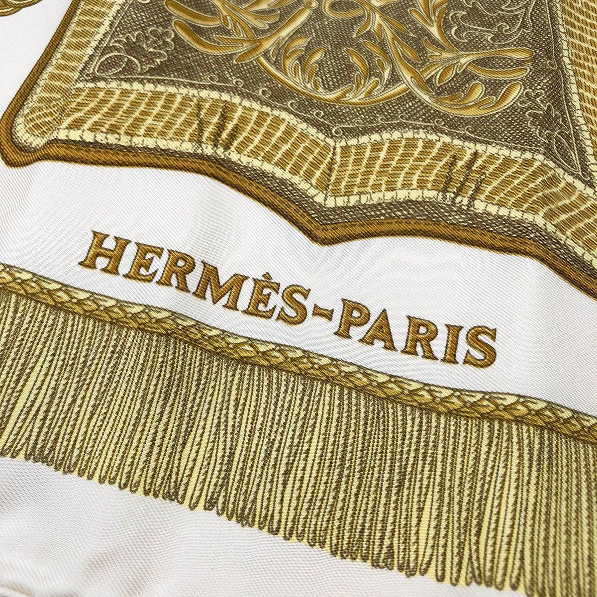 セール HERMES エルメス カレ90 Poste et Cavalerie サーベル飾り袋