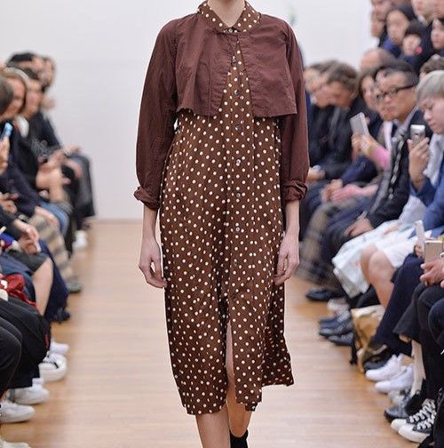 COMME des GARCONS ワンピース 茶系 2005523G0216 COMME des GARCONS(コムデギャルソン) ワンピース