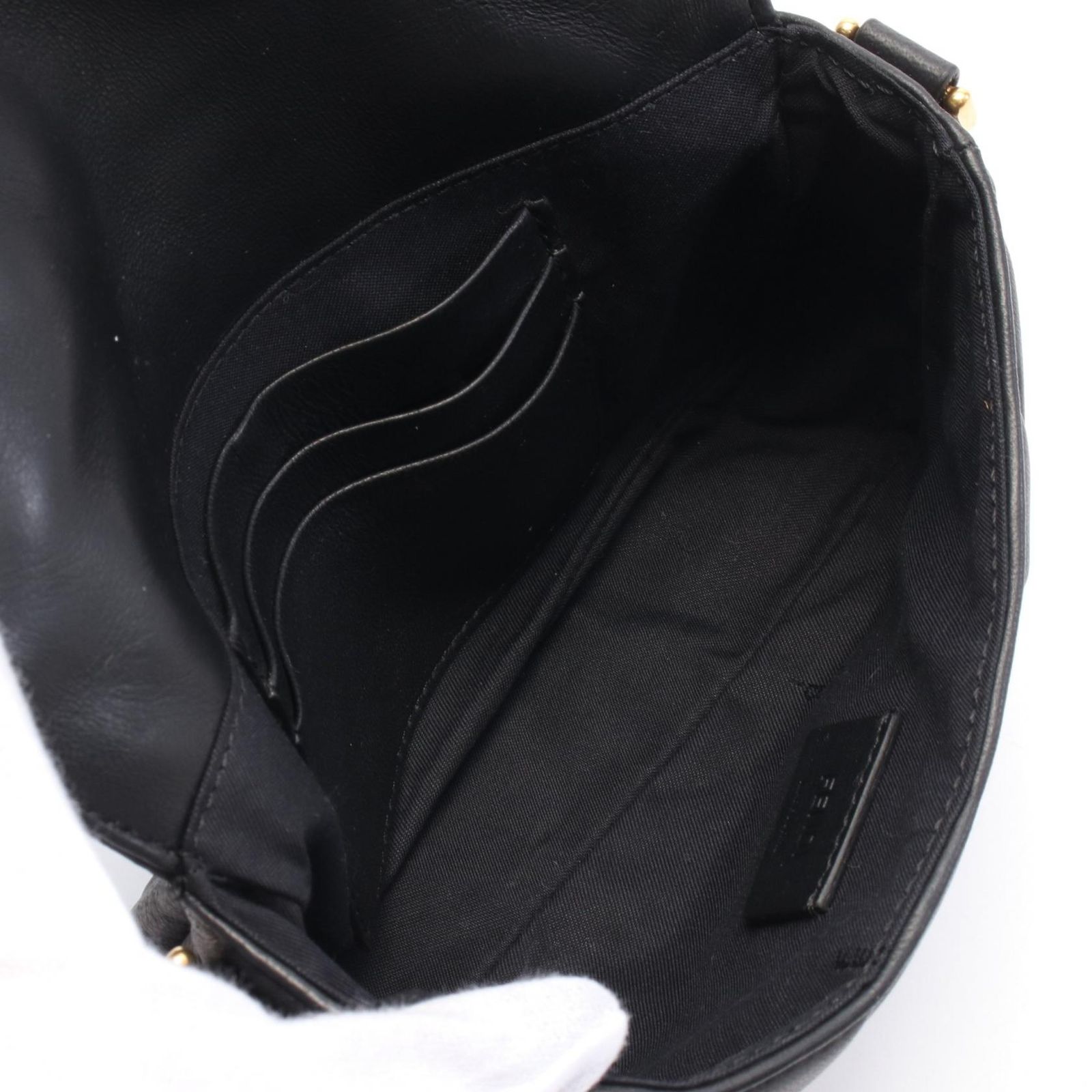 フェンディ FENDI ショルダーバッグ ミニバゲット スモール 