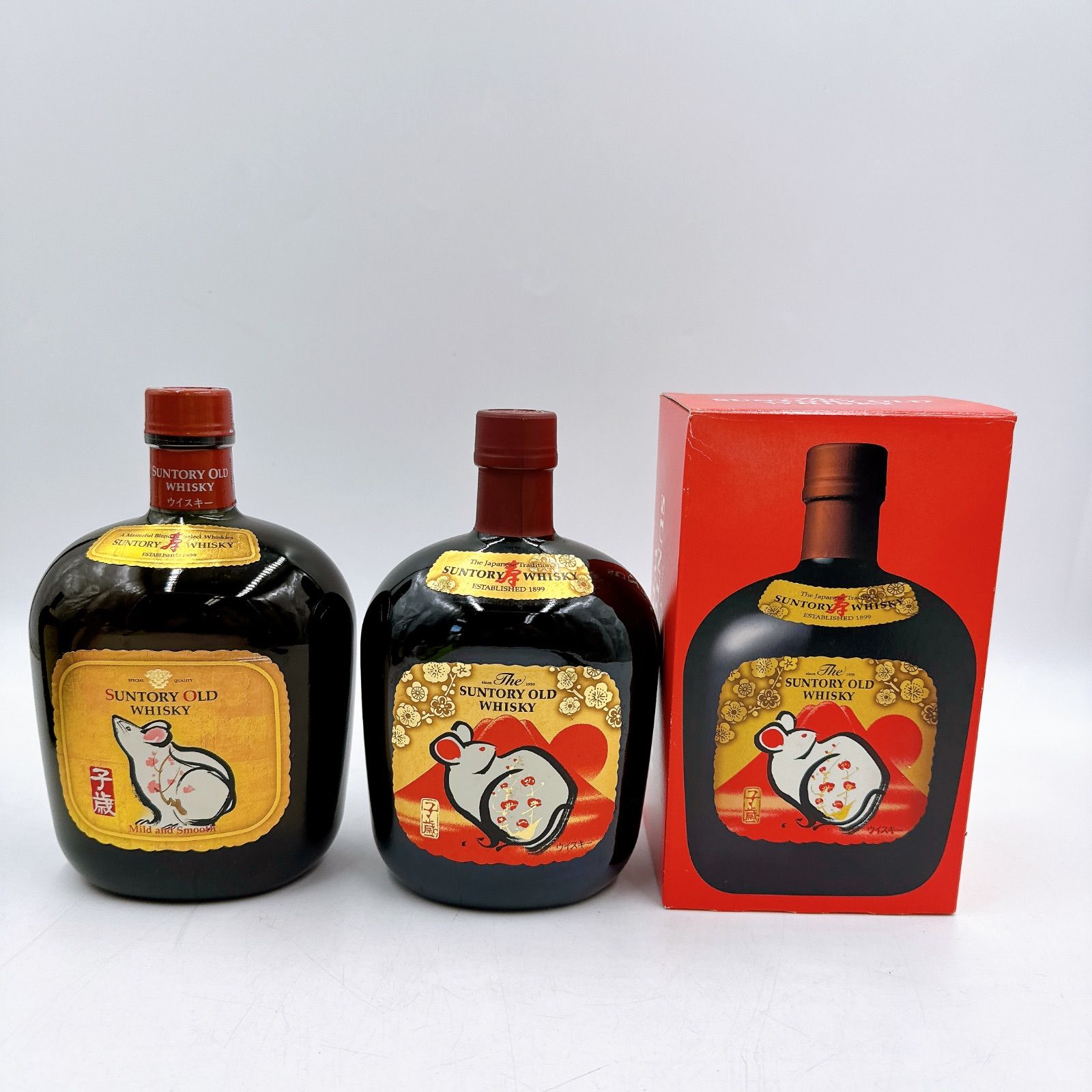 栃木県限定販売】未開栓 4本 SUNTORY OLD WHISKY Mild & Smooth 40