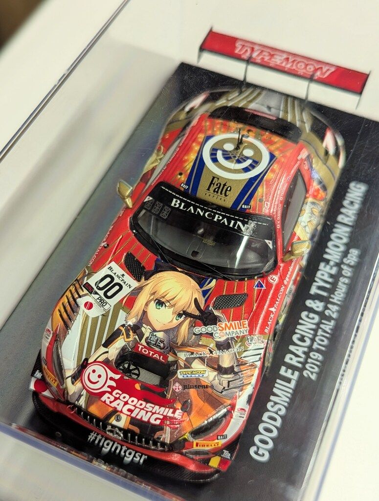 グッドスマイルカンパニー|MINIMAX 1|43 sparkmodel GOODSMILE RACING - TYPE-MOON RACING 2019 SPA24H Ver