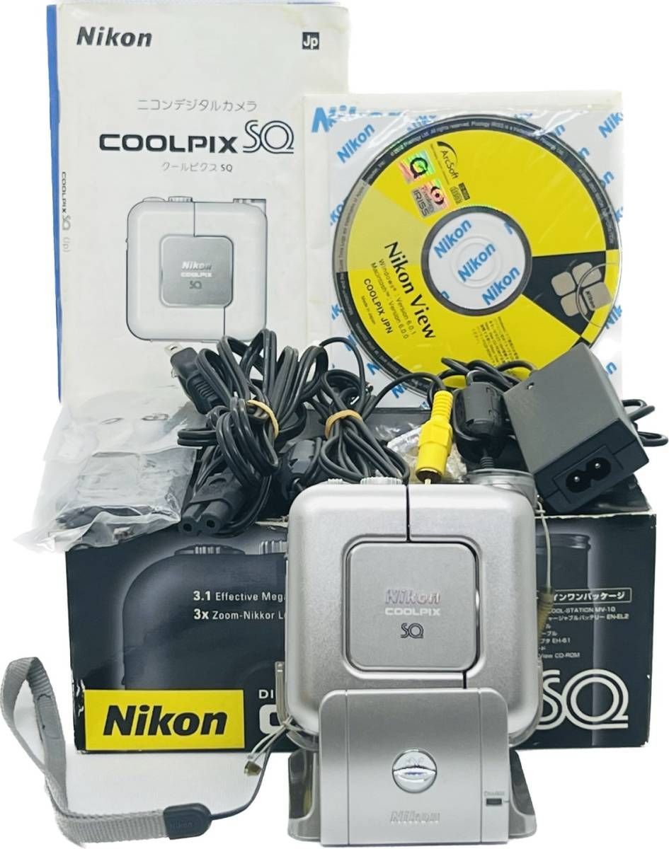 2024新商品 超希少 ニコン Nikon coolpix SQ 動作確認済 デジタル ...