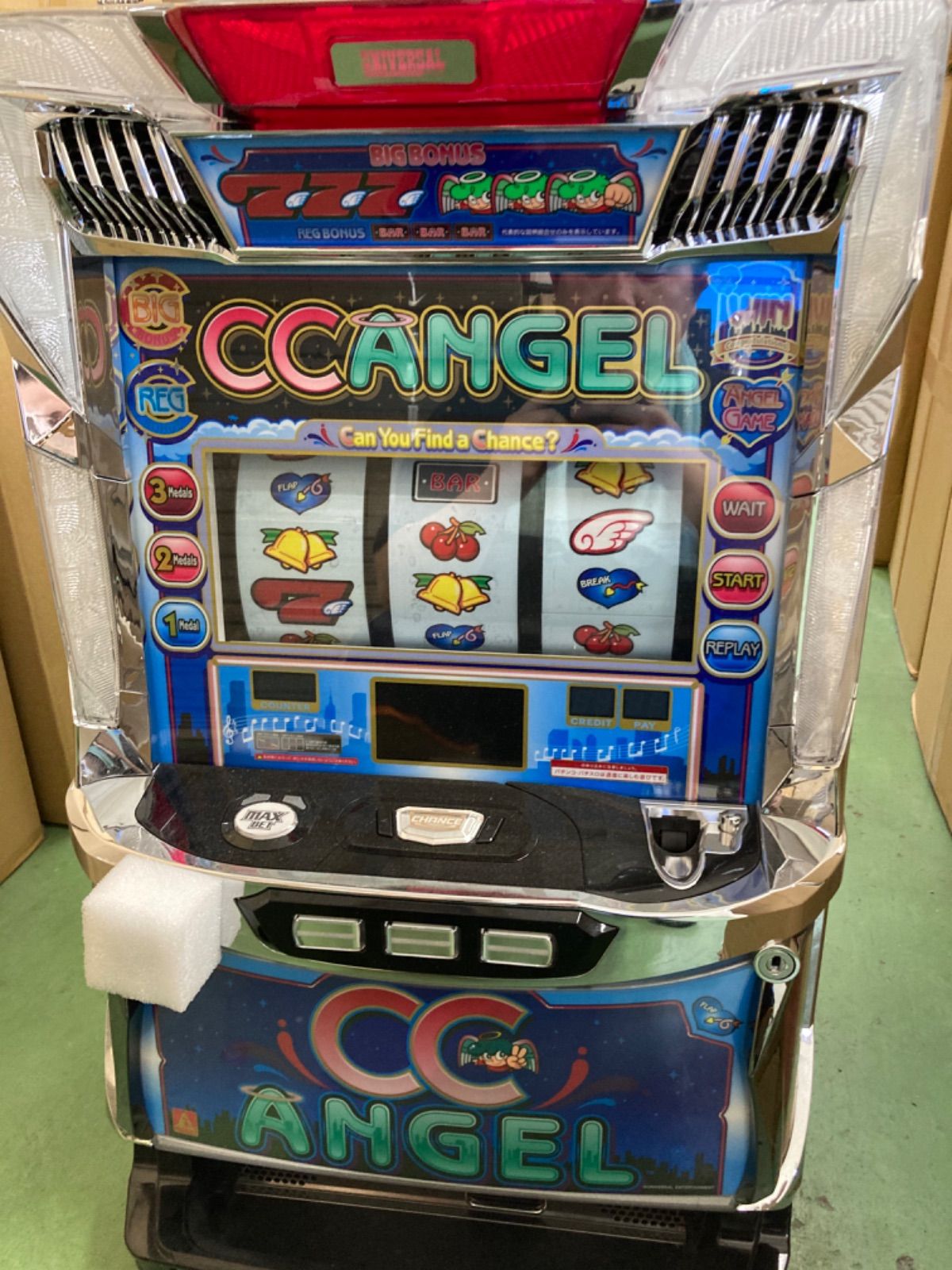 メーシー CCエンジェル【パチスロ中古実機/スロット中古実機】【家庭用 