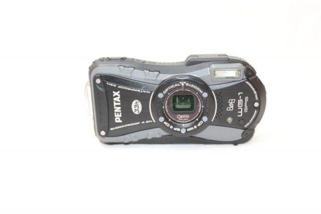 中古】(非常に良い)PENTAX 防水デジタルカメラOptio WG-1 ブラック 約  