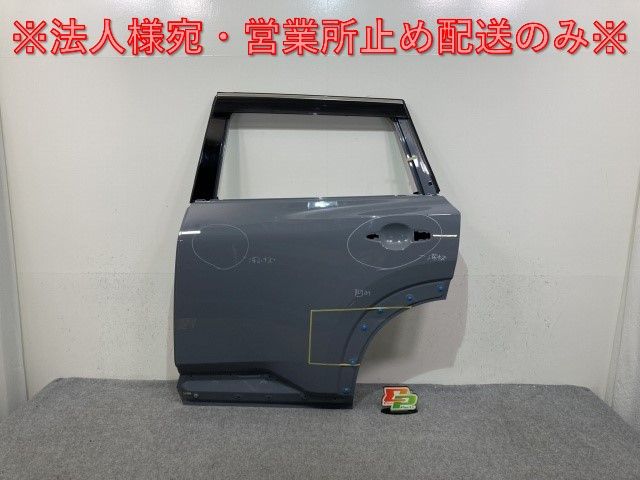 エクストレイル/X-TRAIL T33/SNT33 純正 左 リア ドア バイザー付 ステルスグレー KBY 日産(138054)