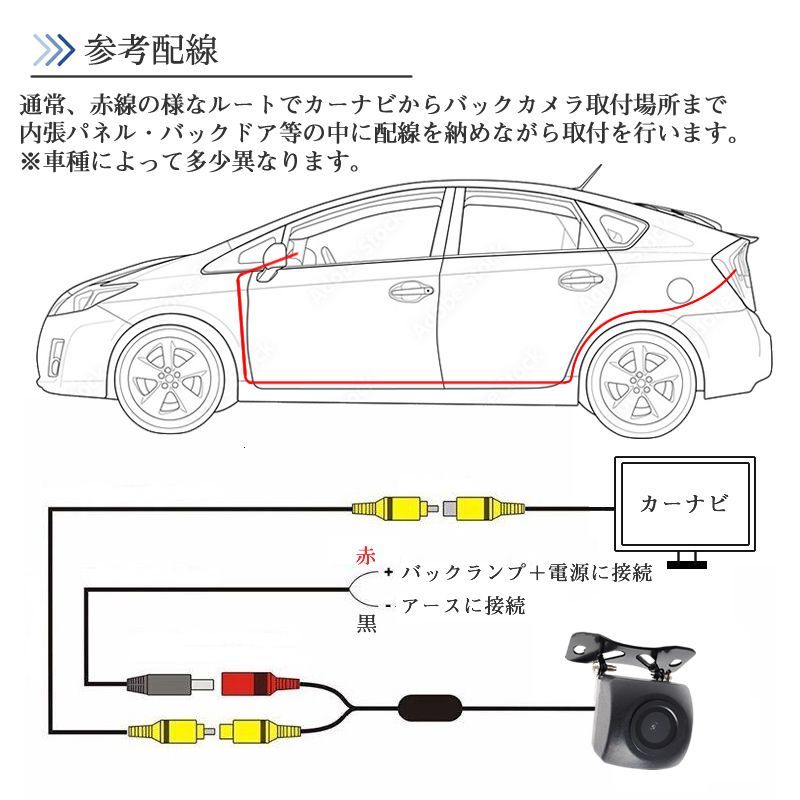 AVIC-RZ33 対応 バックカメラ 高画質 安心加工済 当店オリジナル 