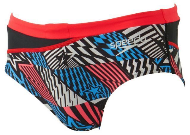 speedo スピード FP BOOM T-S BOX BLxRE SS ST42403 BR | スイムウェア メンズショートボックス ジャマー 耐塩素性 4WAYストレッチ性 ショートパンツ ショート丈 裏地付き 練習用 水泳 水着 プール トレー