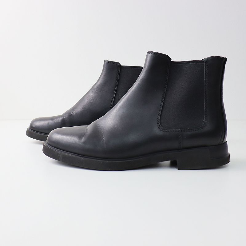 CAMPER カンペール Iman サイドゴアブーツ 38/ブラック レザー 牛革