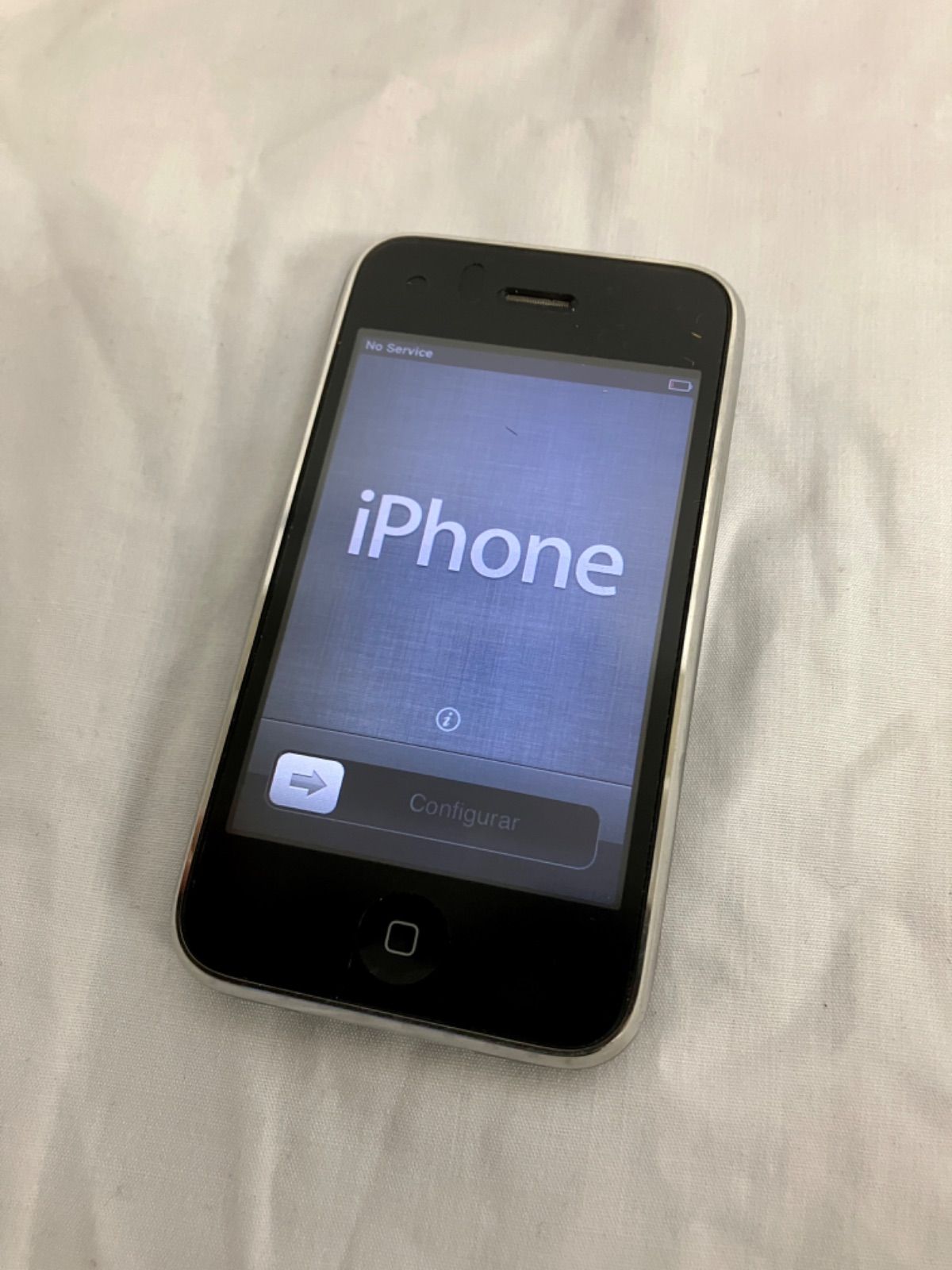 ジャンク品 Apple/アップル IPhone3GS MC133J/A 32GB ブラック 本体のみ 現状渡し