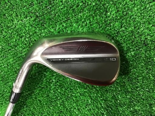 タイトリスト VOKEY SPIN MILLED SM10 ニッケル 54°|08°M レフティ USA ウェッジ WG リシャフト フレックスその他 メンズ 男性用 左利き レフティ 左用 Cランク ゴルフクラブ