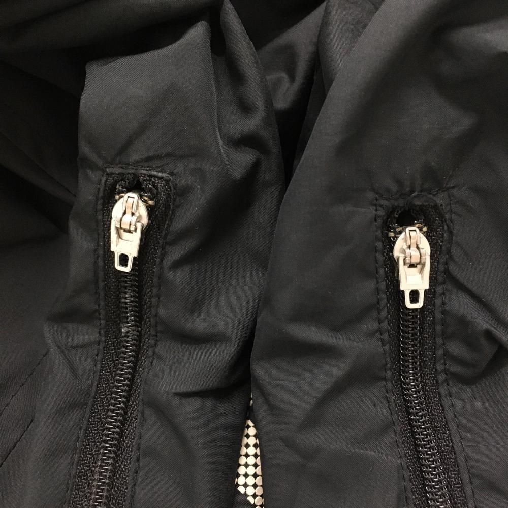 PEARLY GATES ブラックツインスニード パーリーゲイツ ツインスニード 黒 フロントロゴ 蓄熱裏地 ブルゾン