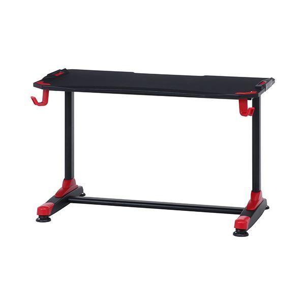 豊富な，正規品 ゲーミングデスク ワークデスク 幅120×奥行65cm イージー01 レッド GAMING DESK XeNO ゼノ【代引不可】 パソコンデスク