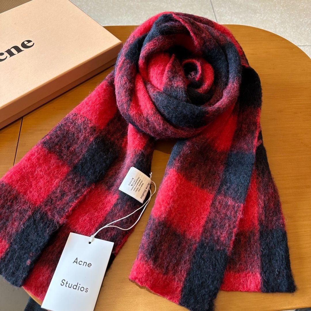 Acne Studios チェック柄マフラー（チェック Acne Studios