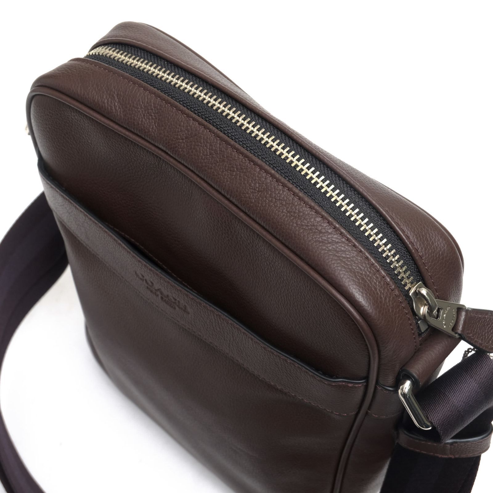 コーチ／COACH バッグ ショルダーバッグ 鞄 メンズ 男性 男性用レザー 革 本革 ブラウン 茶 F54782 Charles Flight  Bag In Smooth Leather チャールズ フライトバッグ シボ革 シュリンクレザー