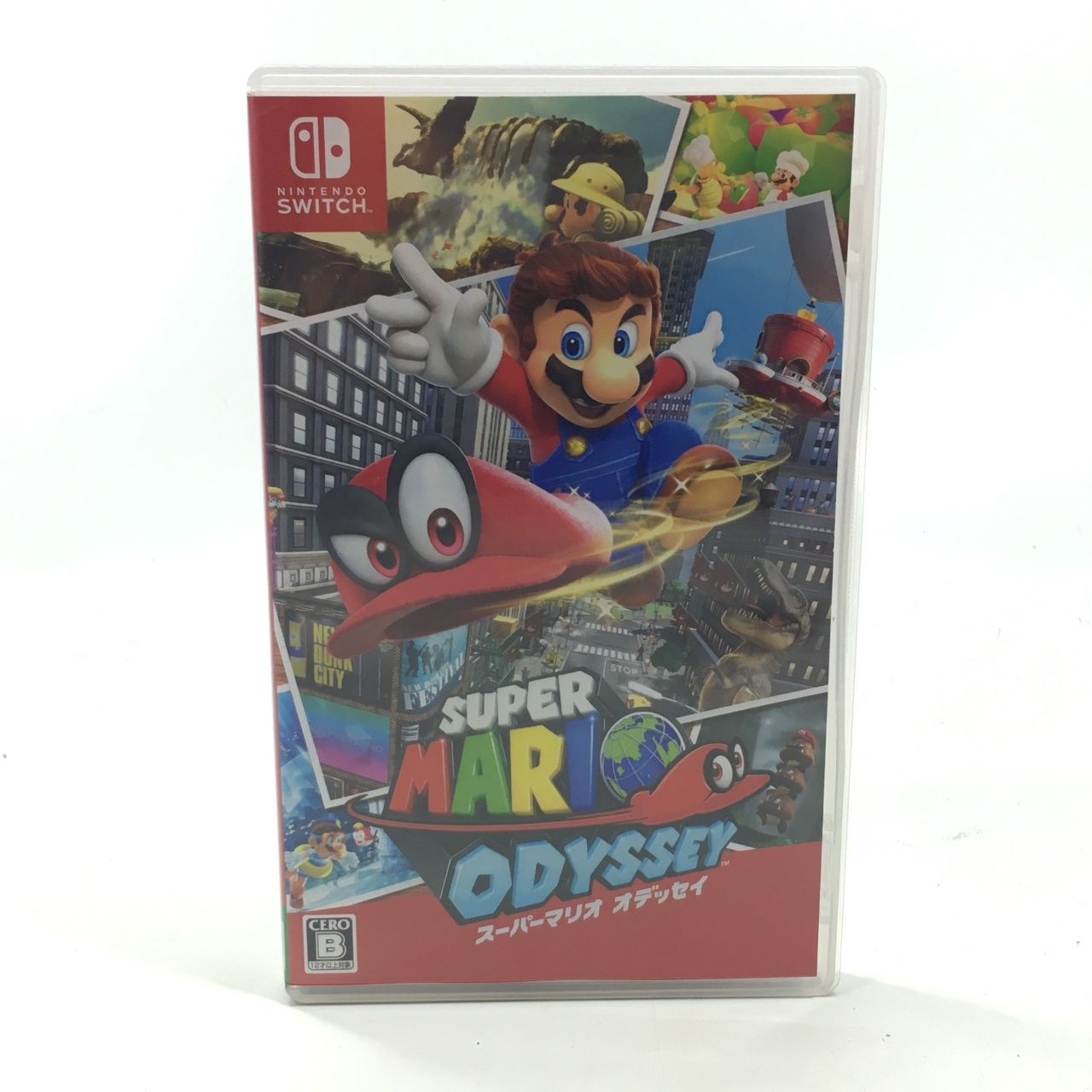 01w-2182 〇 スーパーマリオ オデッセイ スイッチソフト switch 動作