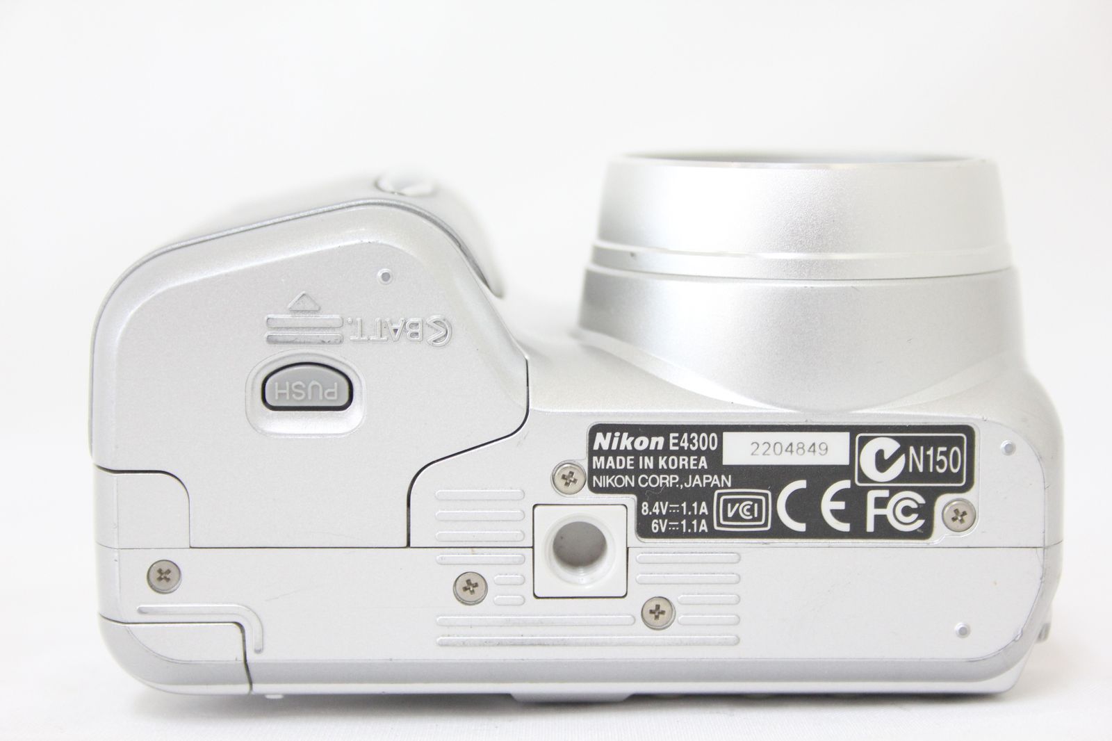 返品保証】 ニコン Nikon Coolpix E4300 バッテリー チャージャー付き 