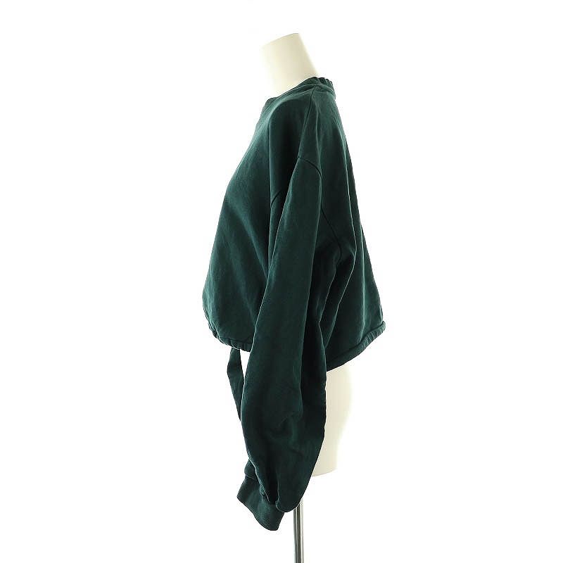 3.1 フィリップリム 3.1 phillip lim ドローストリング クロップド プルオーバー カットソー XS 青緑 /MI ■OS ■SH レディース 3.1 フィリップリム 3.1 phillip lim ドローストリング