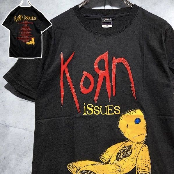 korn Tシャツ　古着 コーン KORN 藁人形 issues アルバム Tシャツ tee ティーシャツ