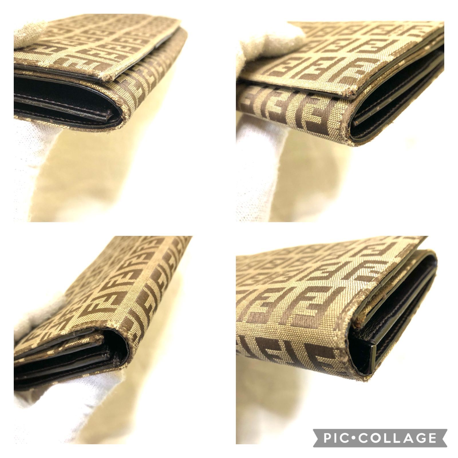 ⭐美品⭐FENDI フェンディ ズッキーノ 長財布 キャンバス