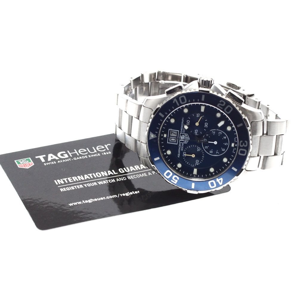 タグホイヤー TAG HEUER CAN1011 アクアレーサー ビッグデイト クロノ  