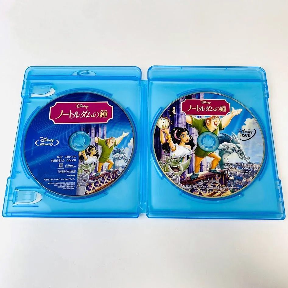 ノートルダムの鐘 ブルーレイ+DVDセット('96米)〈2枚組〉 Blu-ray+DVD】ノートルダムの鐘 ブルーレイ+DVDセット('96米)〈2