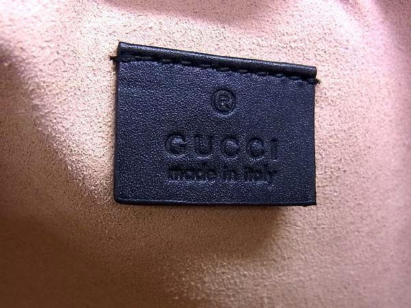 □極美品□ GUCCI グッチ 517551 オフィディア ベロア×パテントレザー