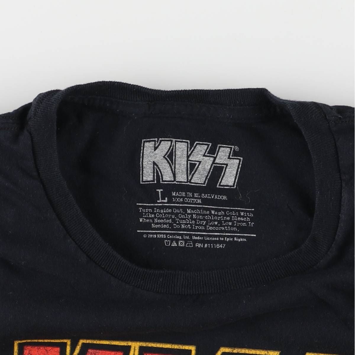 KISS キッス　Tシャツ　バンドT KISS キッス TシャツバンドT フォト メンズ バンT レディース ロック