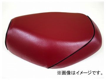 2輪 グロンドマン 国産シートカバー ワインレッド/黒パイピング（張替） 品番：GH28YC350P10 JAN：4562493018772 ヤマハ BJ（ベーシックジョグ）
