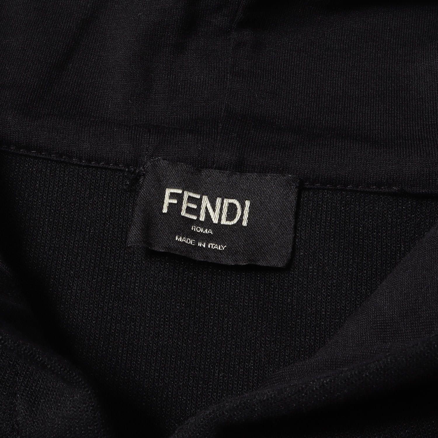 FENDI フェンディ パーカー サイズ:46 LOVE ワッペン コットンポリ 