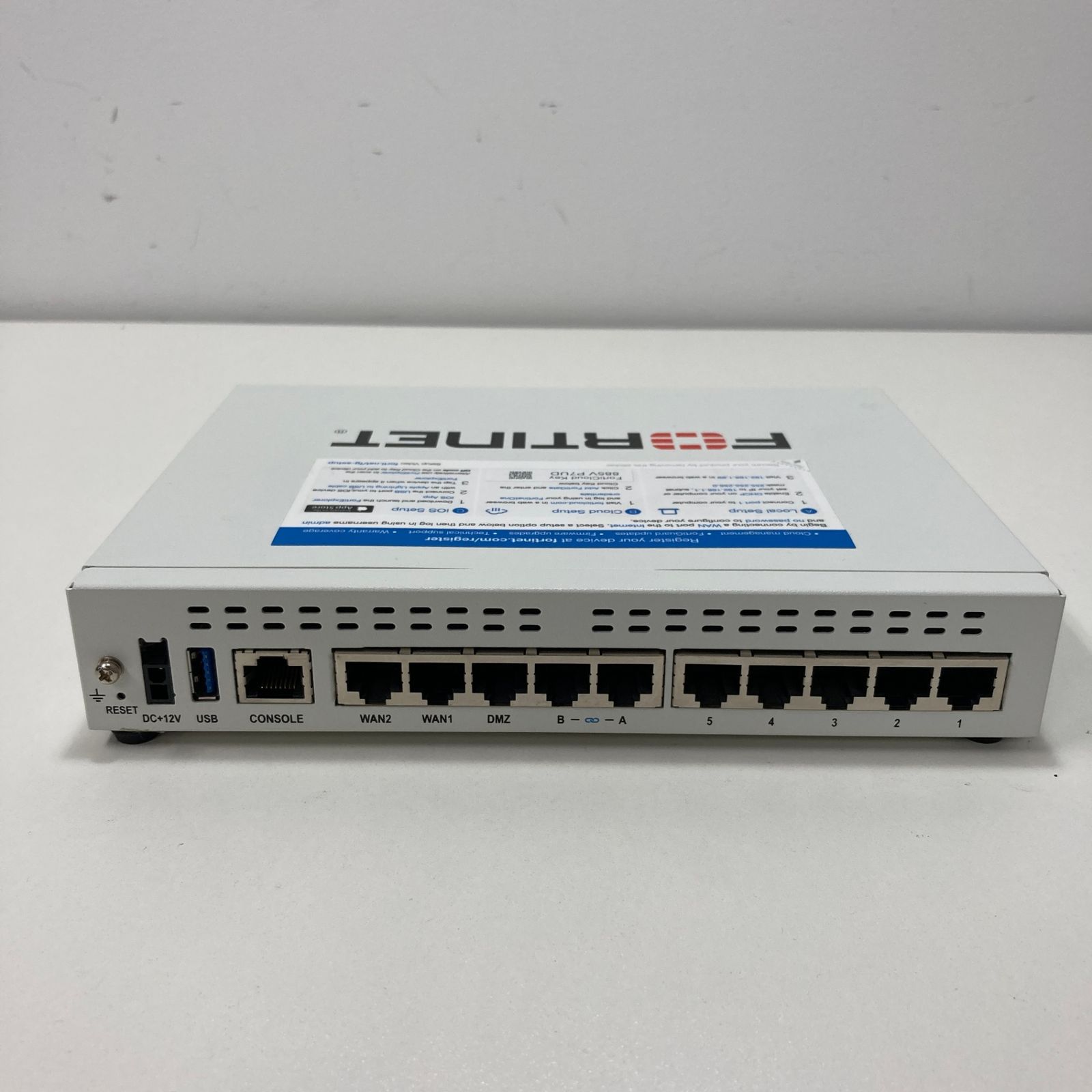中古Fortinet Fortigate ライセンス 60F 工場出荷初期化済み（19 