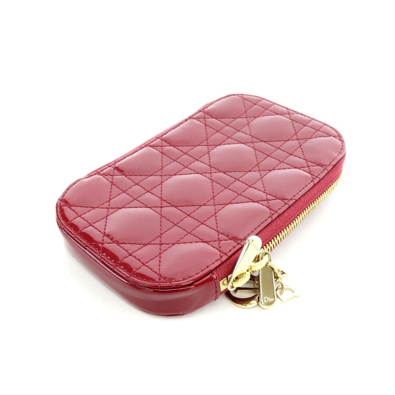 Christian Dior　ディオール チェーンショルダー　エナメル Christian Dior (未使用 展示品) クリスチャンディオール J