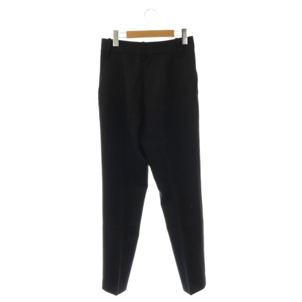 ケイナリタ KEINA RITA ウール センタープレスパンツ スラックス 38 ブラック DF OS