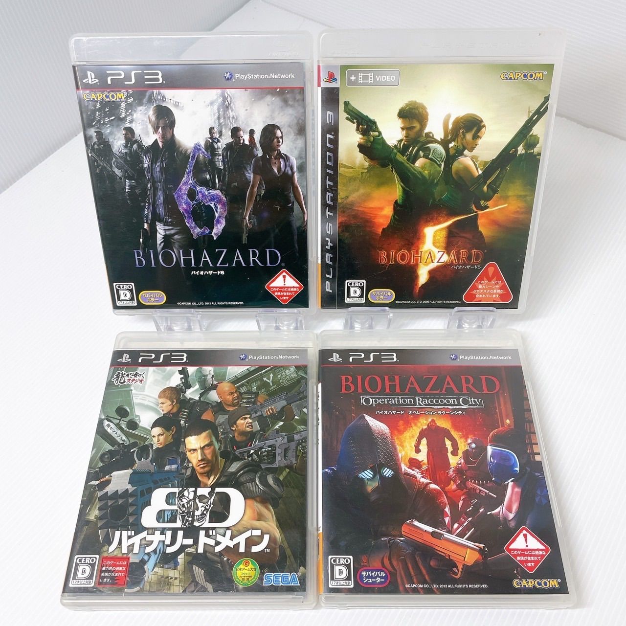 PlayStation 23/プレイステーション 3/プレステ 3/PS 3 バイオハザード 6/マクロス 30 銀河を繋ぐ歌声/ソードアートオンライン・SAO ロスト ソング 等 ソフト 50点以上セット PlayStation 23/プレイステーション 3/プレステ 3/PS 3 バイオ