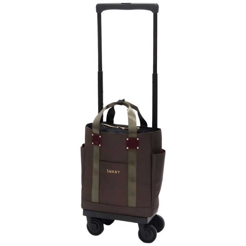 Shige様専用 美品 スワニー ジップ 4輪 キャリーバッグ 車輪ストッパー