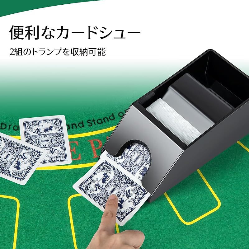 GIANTEX ポーカーチップ 300枚 5色 数字入り 9点セット カジノ14g