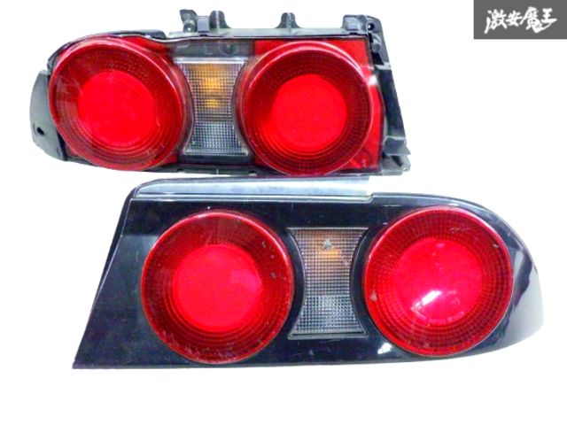 【希少！】日産純正 ECR33 スカイライン 4ドア 後期 テール テールランプ テールライト 左右セット KOITO 220-66232 棚2N14