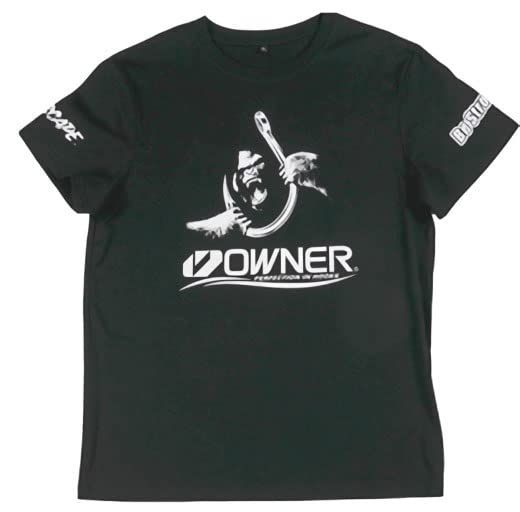 【数量限定】オーナー(OWNER) Be Strong!!Tシャツ ブラック-M