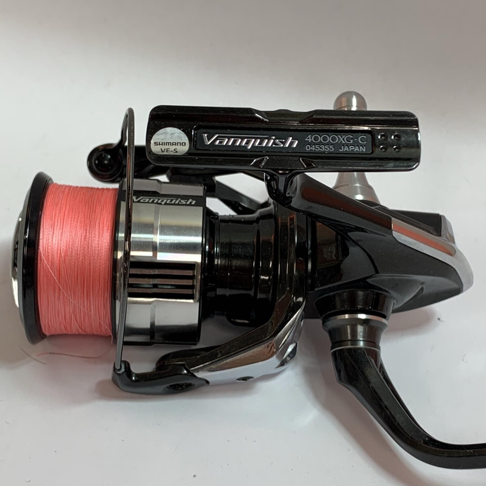 SHIMANO - ★★SHIMANO シマノ  23ヴァンキッシュ 4000XG 　キズあり　夢屋リールスタンド、ゴメクサスハンドルノブ付 045355 SHIMANO - SHIMANO シマノ 23ヴァンキッシュ 4000XG キズあり 夢
