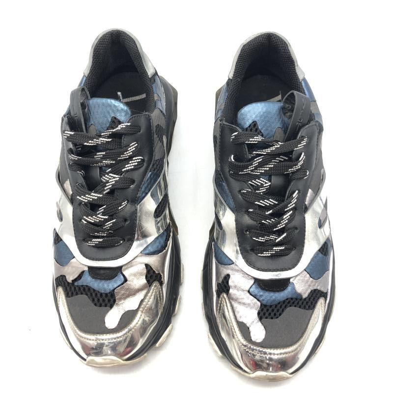 バウンス サイズ42 ブラック シルバー 状態考慮 バレンティノ 17