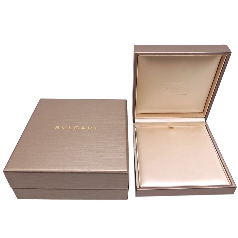 【美品】BVLGARI ブルガリ ネックレス ボックスケース付 ブルガリ BVLGARI ジュエリーケース ネックレス用 純正箱 空箱