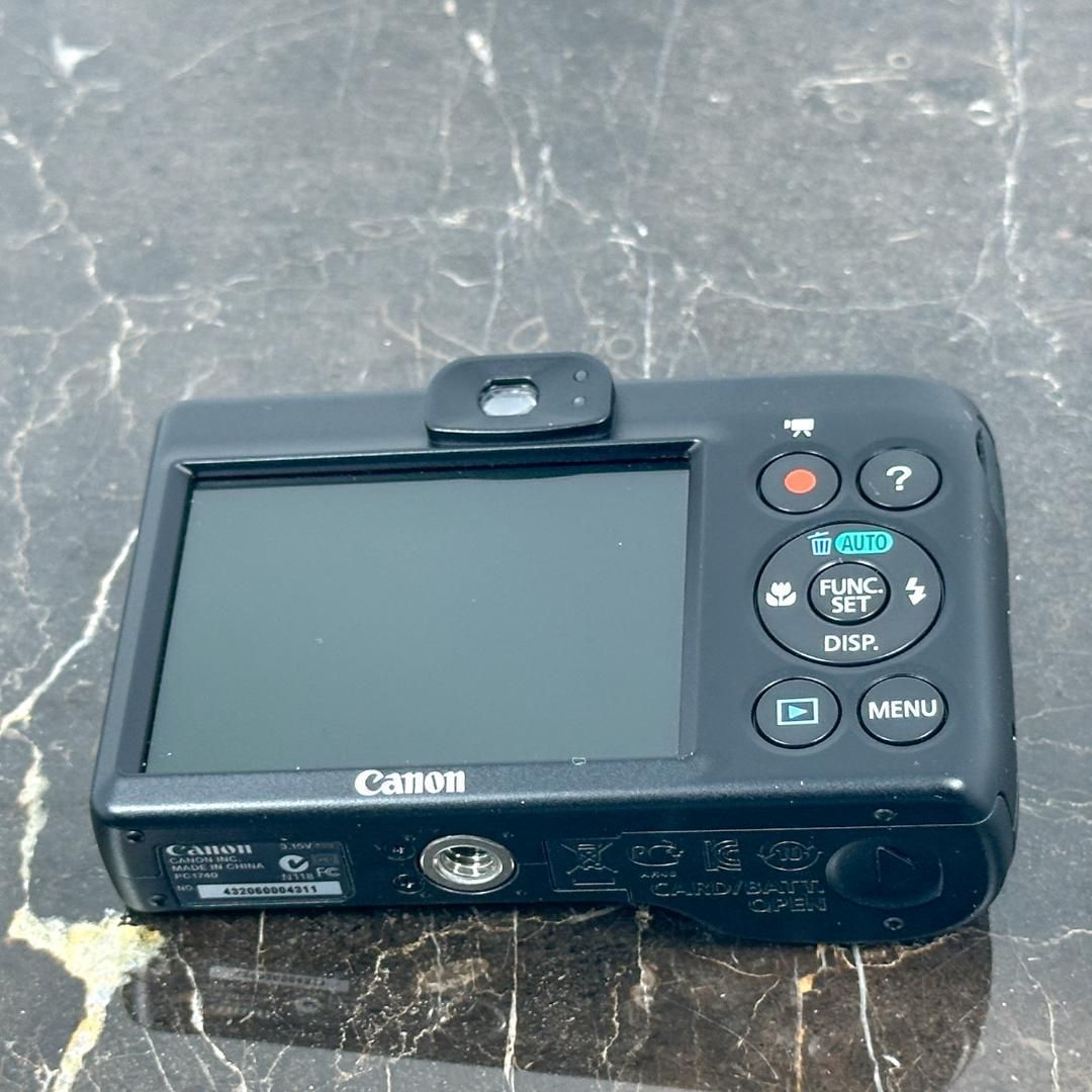 激レア美品】Canon PowerShot A1300 ブラック コンパクト