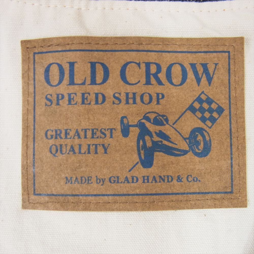 オールドクロウ OLD CROW OCW-18-SS-04 OLD RODDER-VEST 刺繍