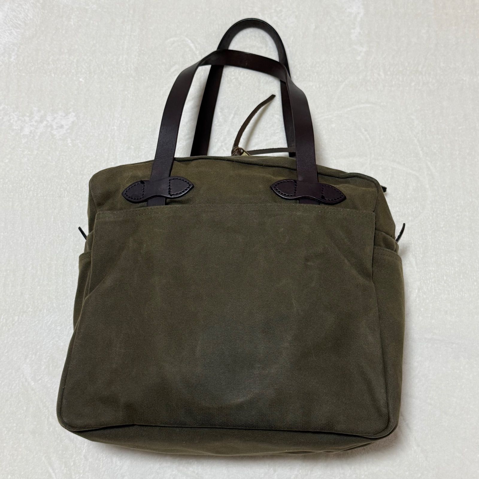 フィルソン スモール ラギッドツイル トートバッグ オッターグリーン