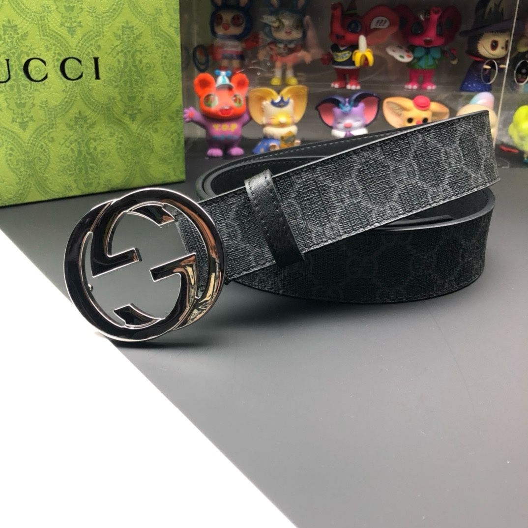 GUCCIベルト 【美品】【新品未使用袋付き】【箱あり】 - ファッション