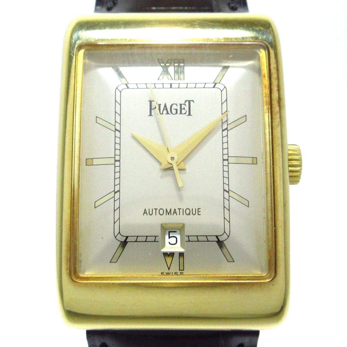 PIAGET(ピアジェ) 腕時計 レクタングル アランシェンヌ 18952 メンズ 