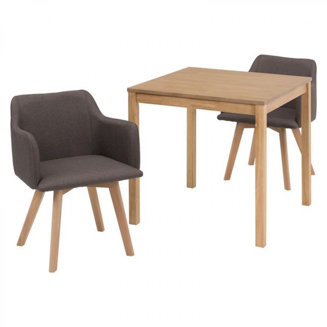 萩原 Hagihara SH-8620LNT-23BR-3S ダイニング３点セット 新生活 インテリア 家具おしゃれ