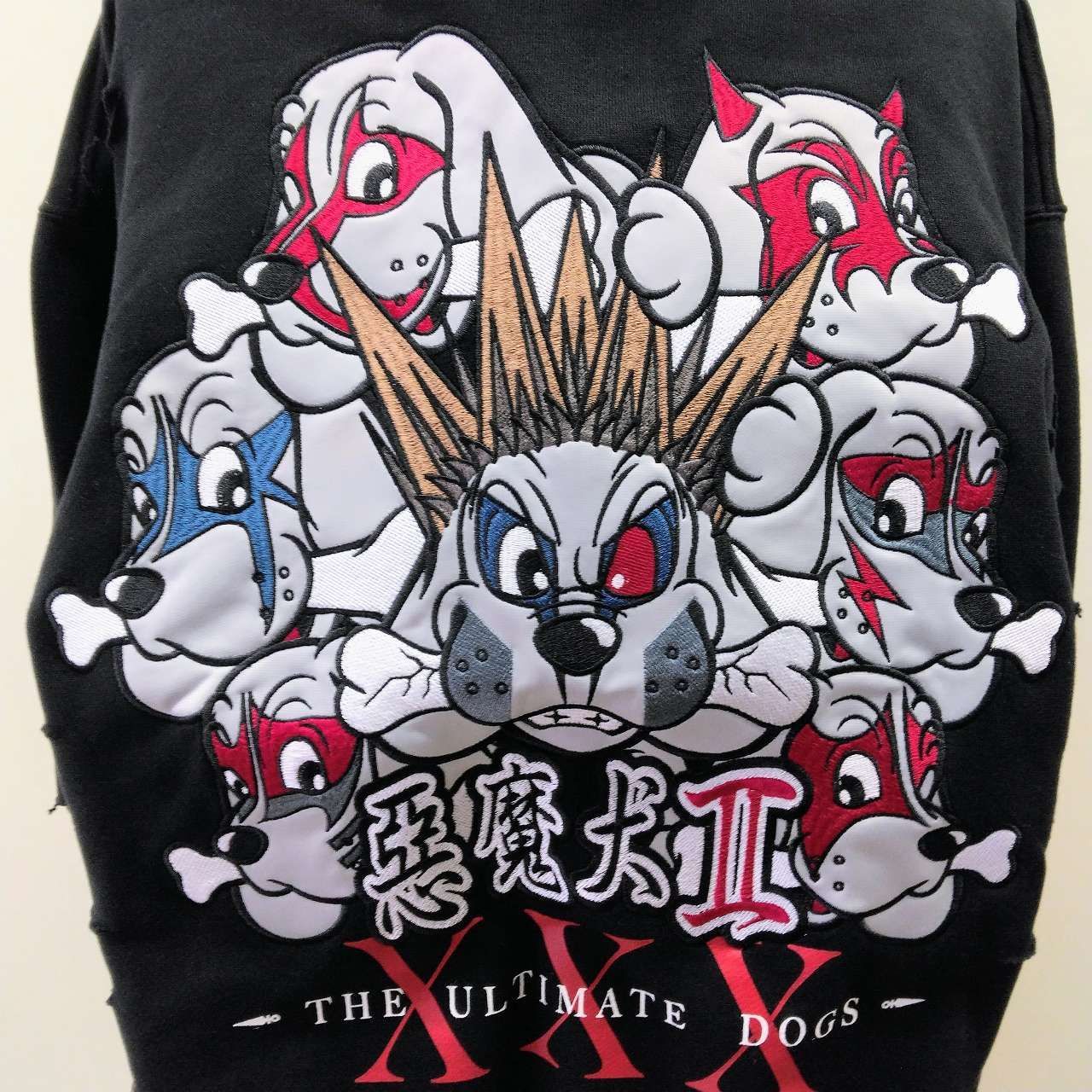 ガルフィー GALFY コグレトレーナー ダメージ加工 黒 サイズ L（中型犬 