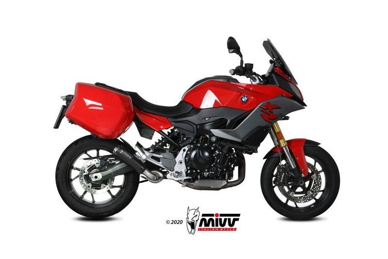 MIVV / ミヴマフラー  X-M1 Black Stainless Steel Exhaust | B.037.LC4B